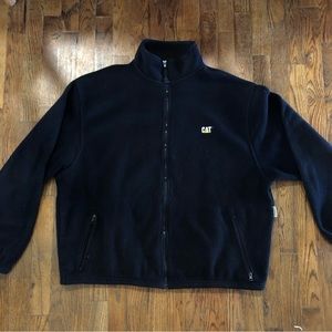 Men’s Caterpillar zip up sweater